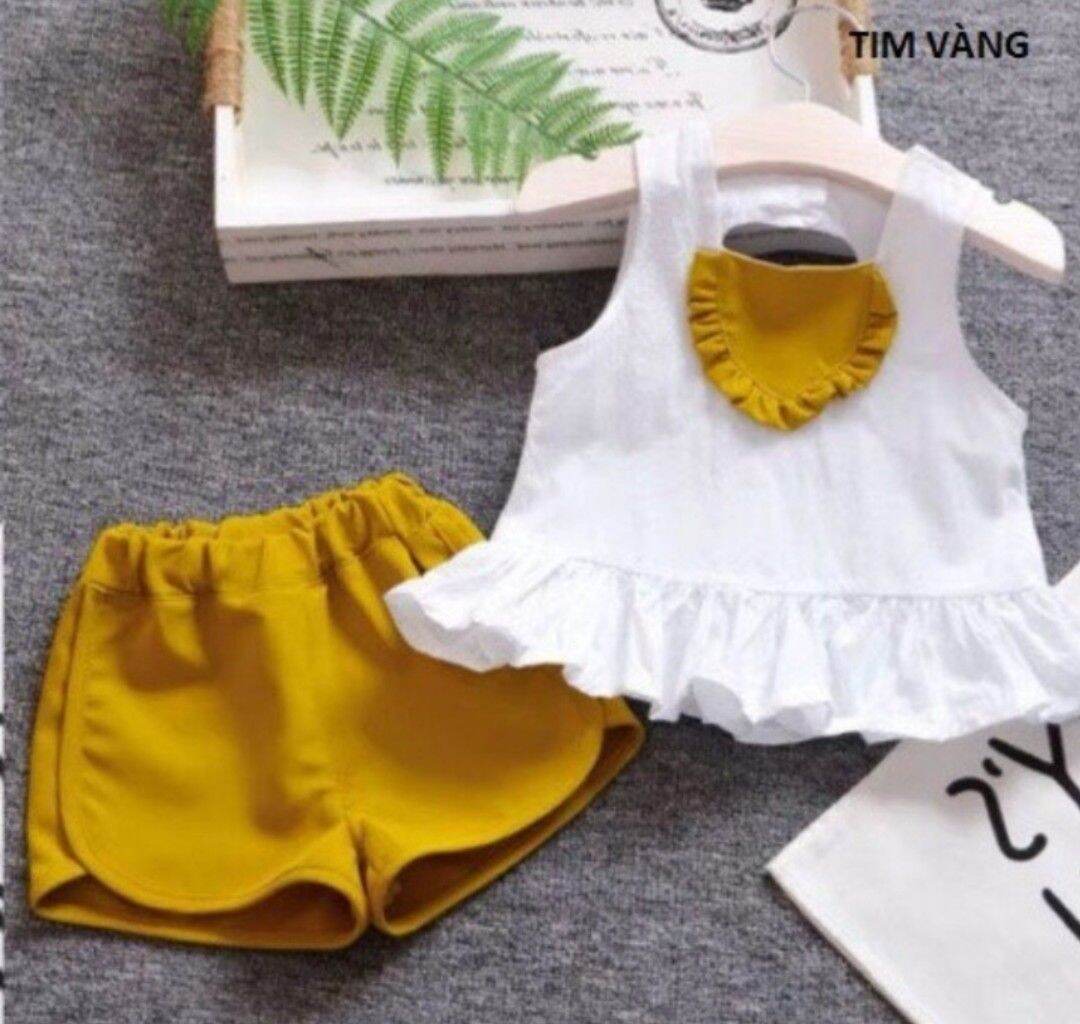 Bộ tim vàng bé gái