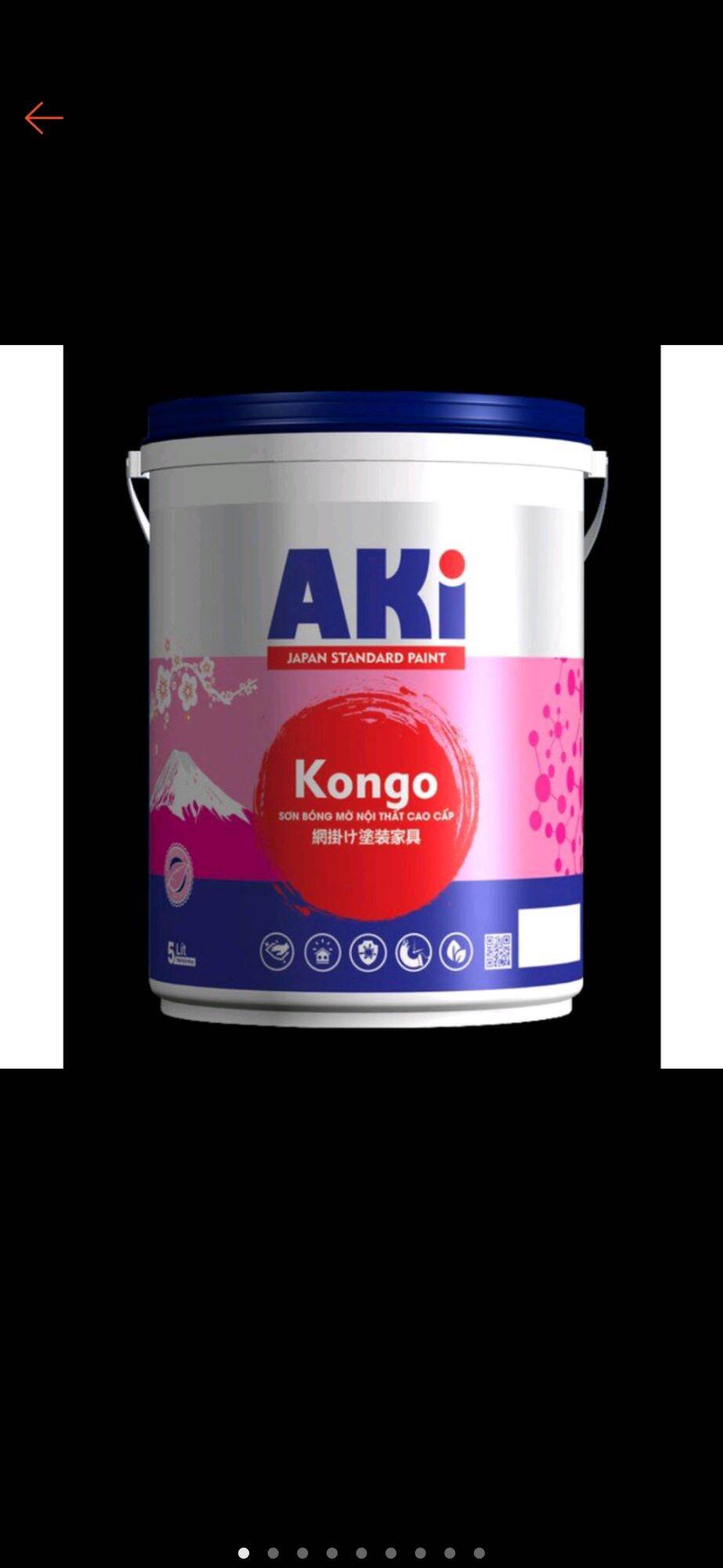 sơn nước nội thất bán lẻ 1kg