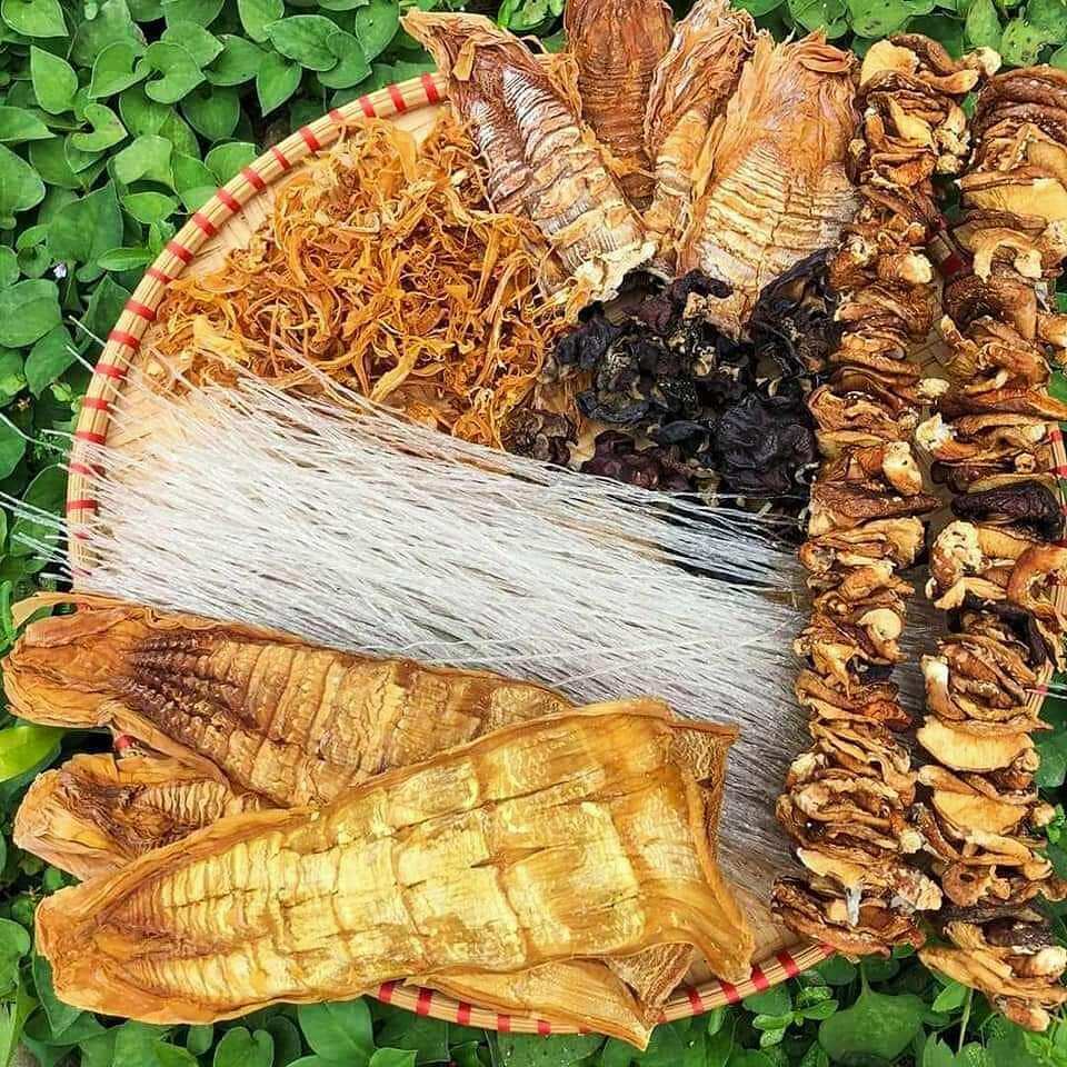 Măng khô tây bắc, măng rừng khô nấu liền 1kg