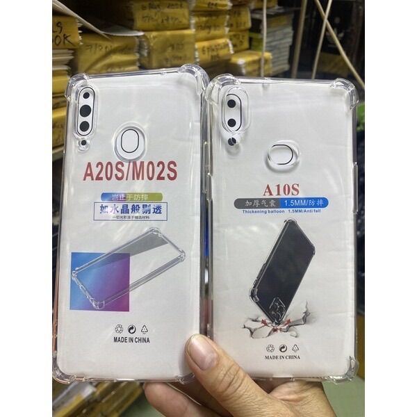 Ốp lưng samsung a10s/ a20s/ a30s/ a50s / m20 dẻo trong suốt chống sốc
