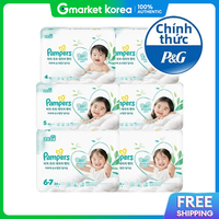 Pampers | Tã quần Pampers Touch of Nature sản phẩm mới 2026, size 4-6 (tổng cộng 2 hộp)