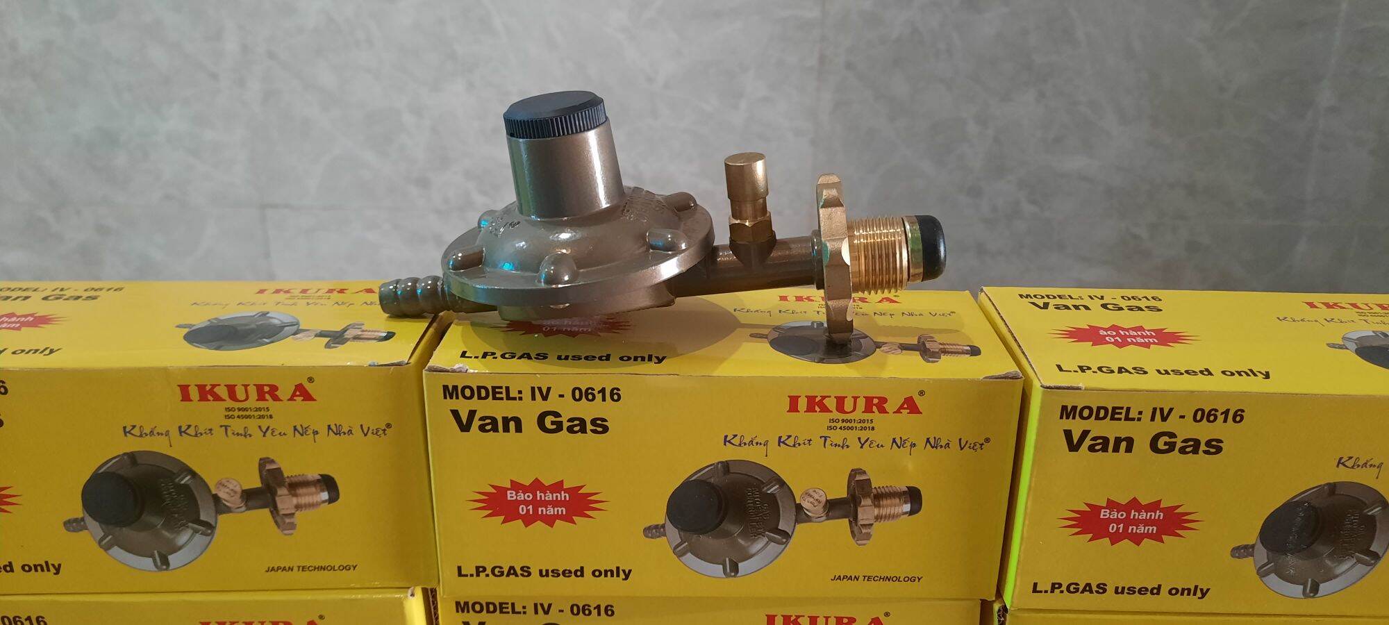 Van ngắt gas tự động ikura 0616 giá sỉ bằng lẻ
