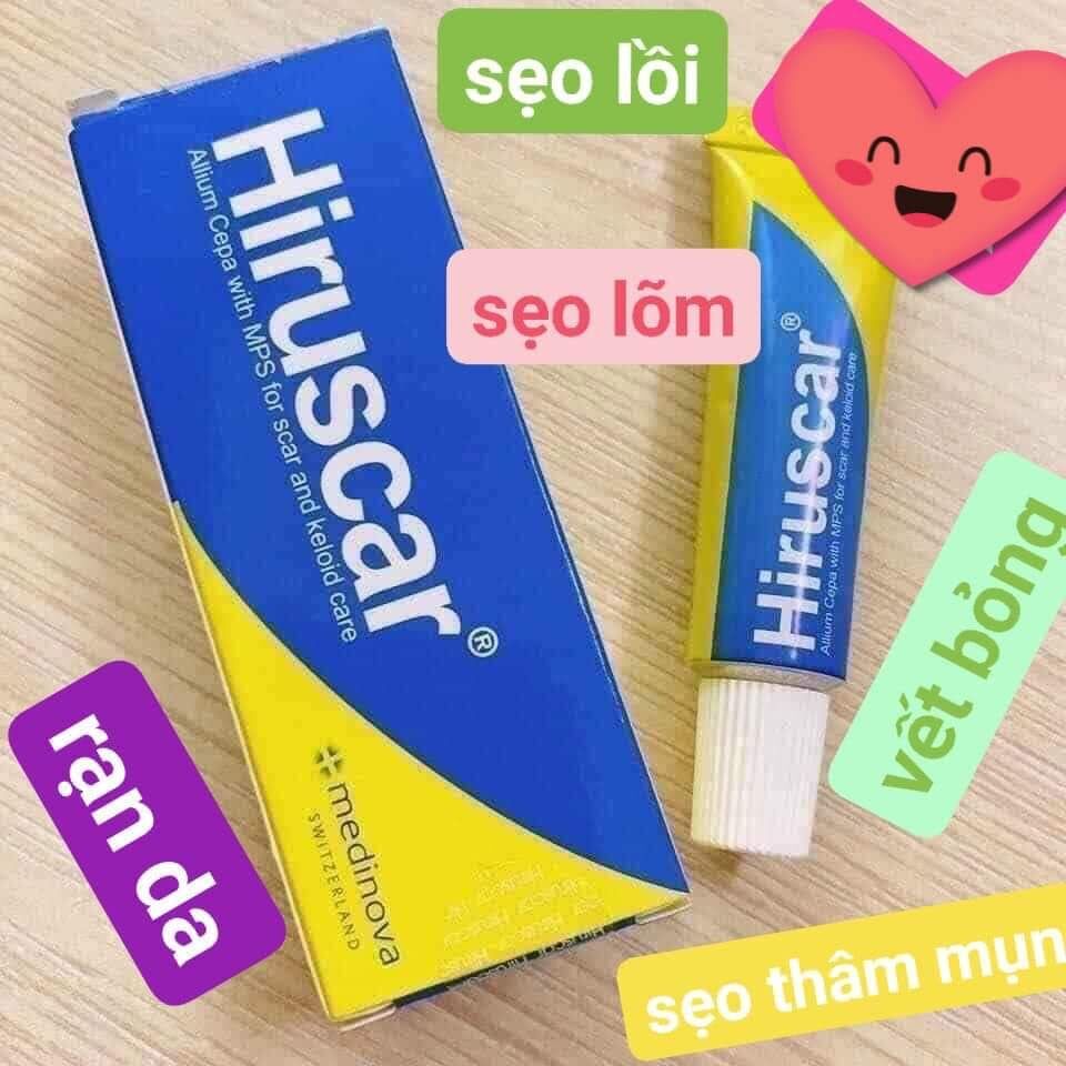 Kem bôi sẹo hiruscar thái lan