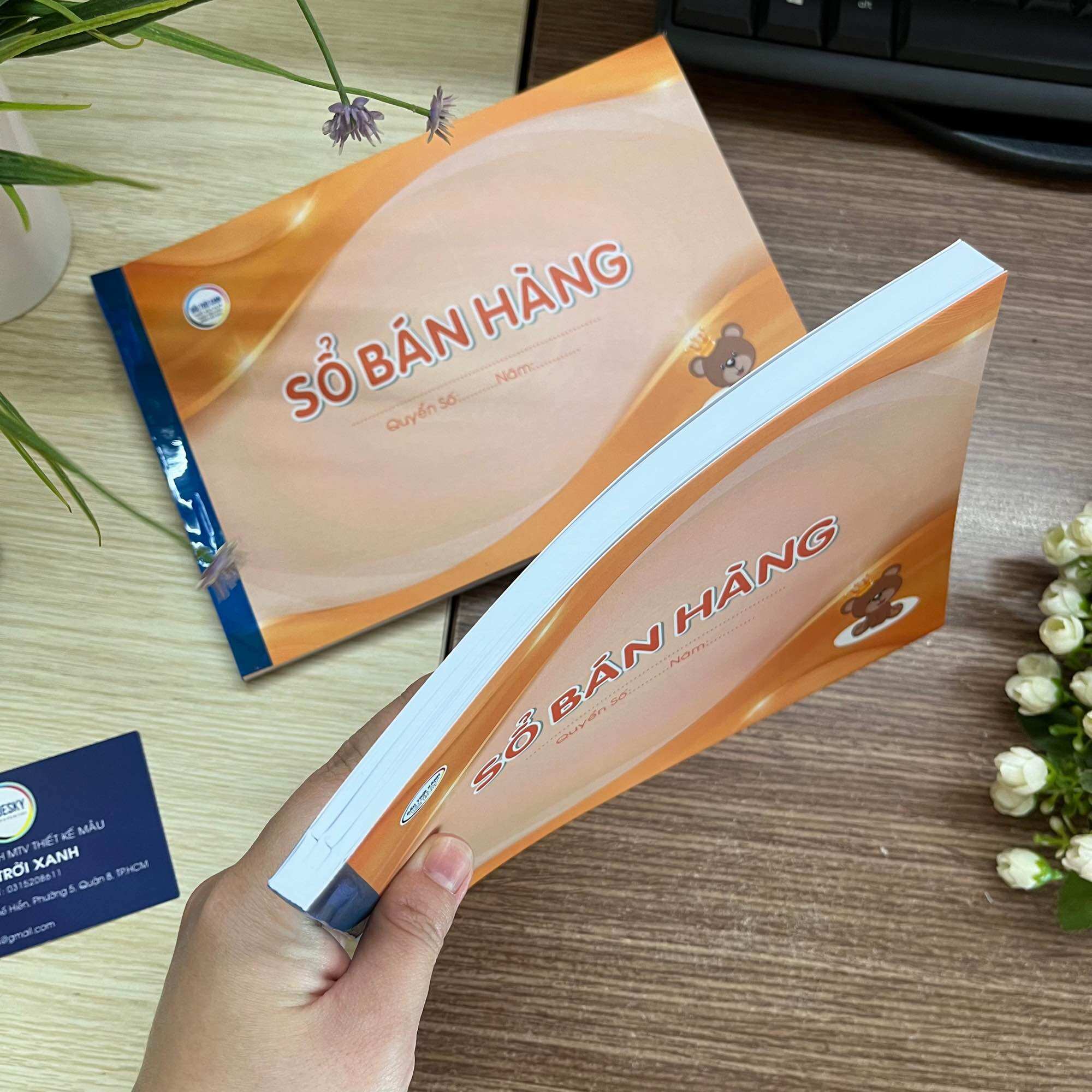 Sổ Bán Hàng khổ A5/70 tờ giấy dày