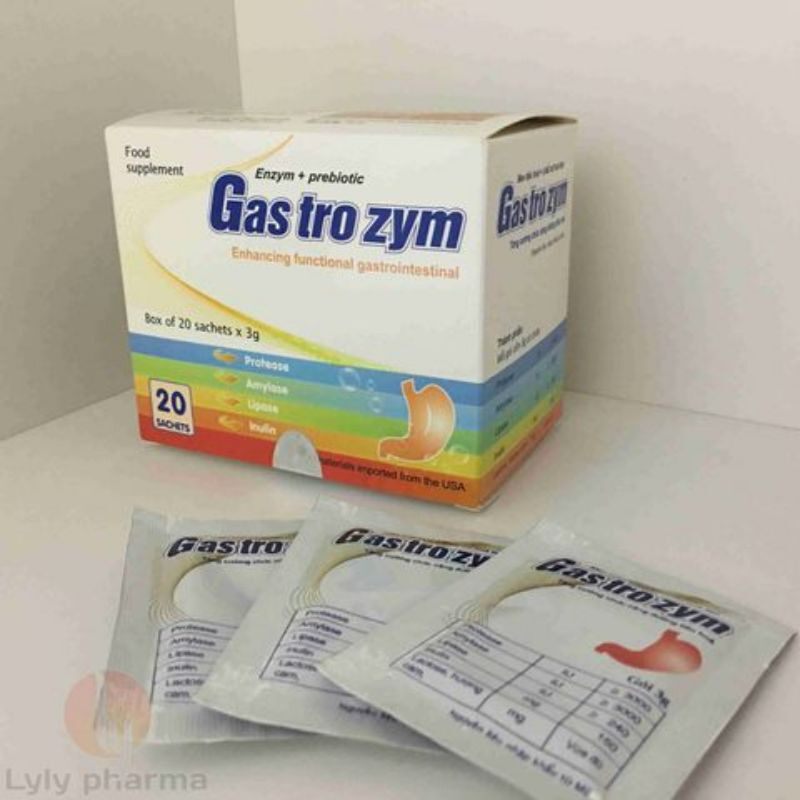Men tiêu hóa Gastrozym hỗ trợ cho trẻ biếng ăn, tăng cường tiêu hóa