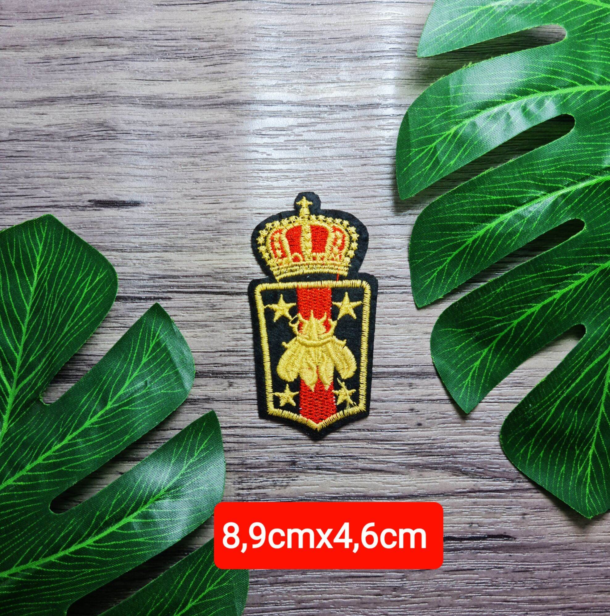Miếng Sticker Thêu Ủi Huy Hiệu Dùng Trang Trí Quần Áo MS732UG
