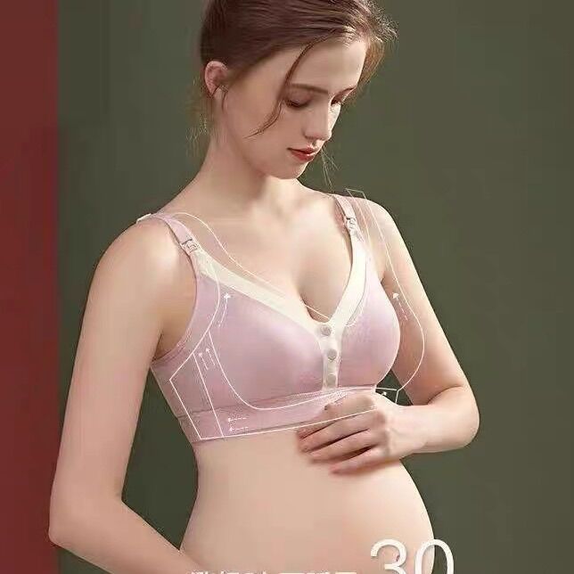 Áo lót bầu cho con bú thông hơi chống chảy xệ