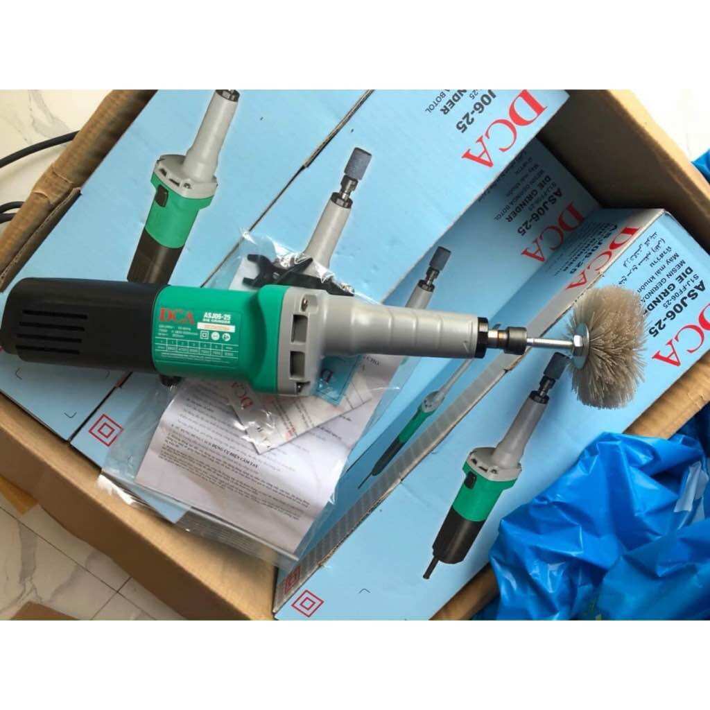 Máy quật chà nhám DCA ASJ06-25 750W - Máy mài khuôn mài thẳng mẫu cầm tay DCA có chỉnh tốc