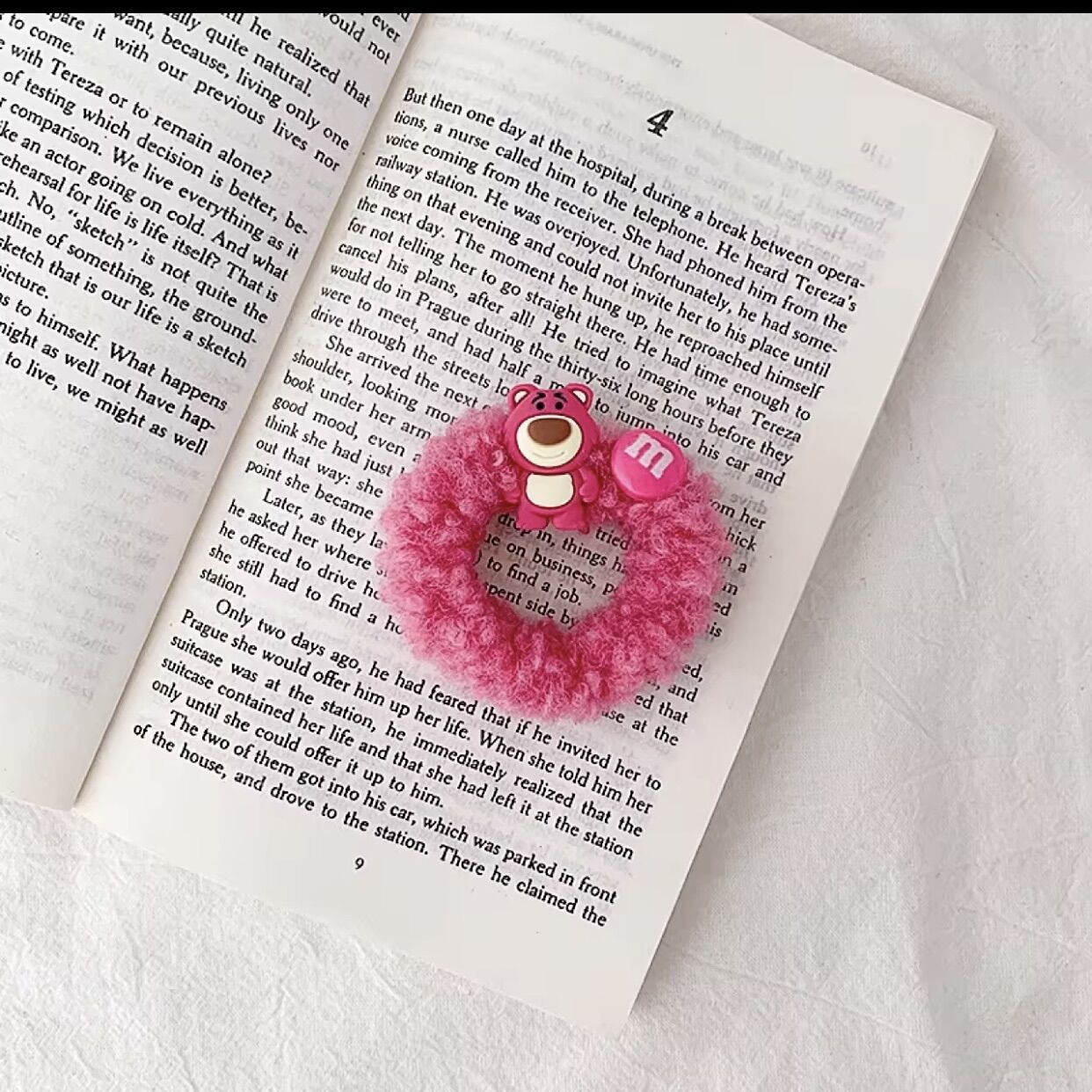 KẸP TÓC- BĂNG ĐÔ GẤU DÂU LOTSO