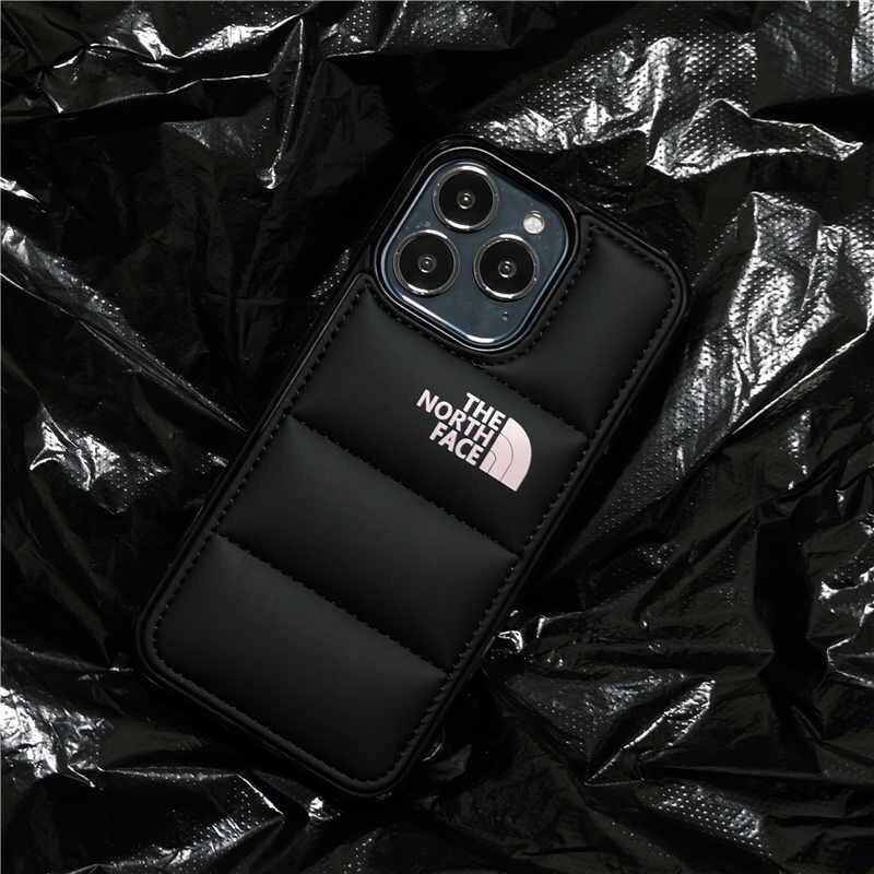 Ốp Điện Thoại Mềm Chống Rơi Họa Tiết The North Face 3D Cho iPhone 13 Pro Max 11 12 Pro Max X XR XS Max