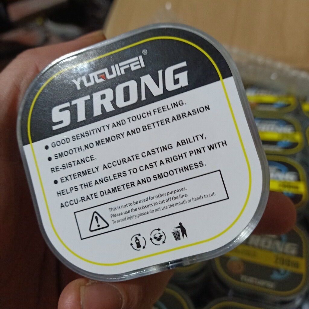 Cước câu cá Strong Nhật Bản tàng hình siêu bền 200m