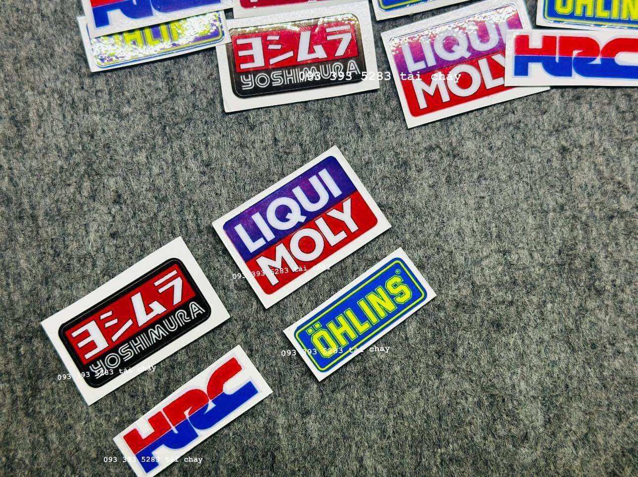 [ 1 MIẾNG ] TEM DECAL DÁN CHÂN PHUỘC SAU