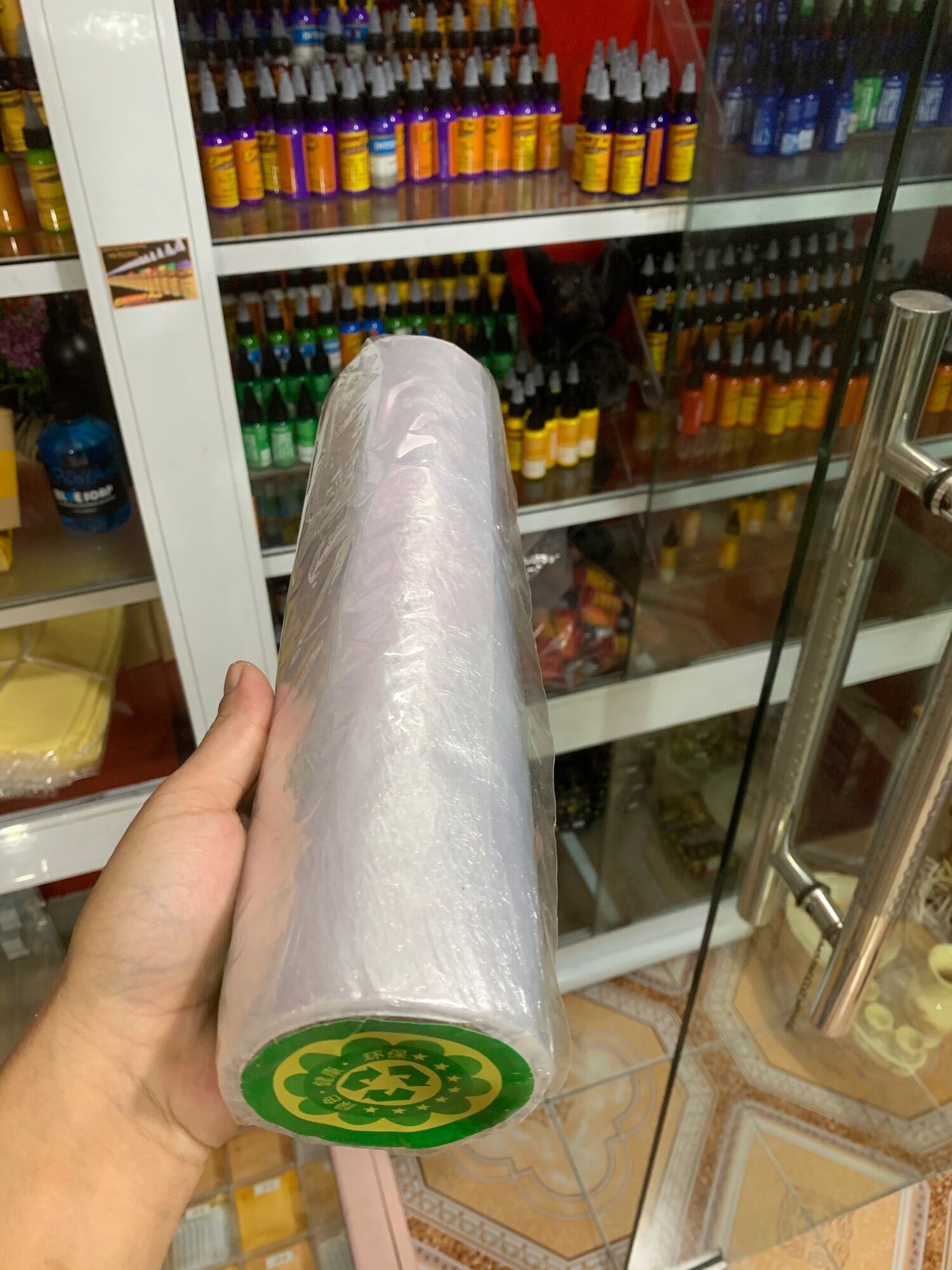 Cuộn nilon bọc ủ tê dài 200m