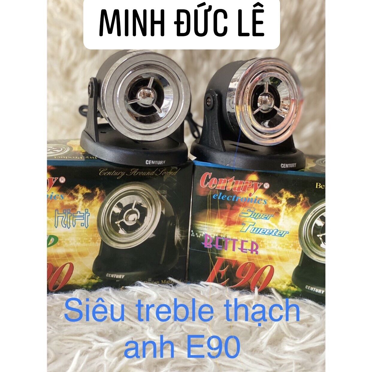 LOA SIÊU TREBLE THẠCH ANH E90