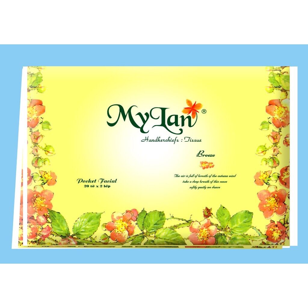 Khăn giấy ví my lan 1 set 10 gói 200 tờ giá sĩ