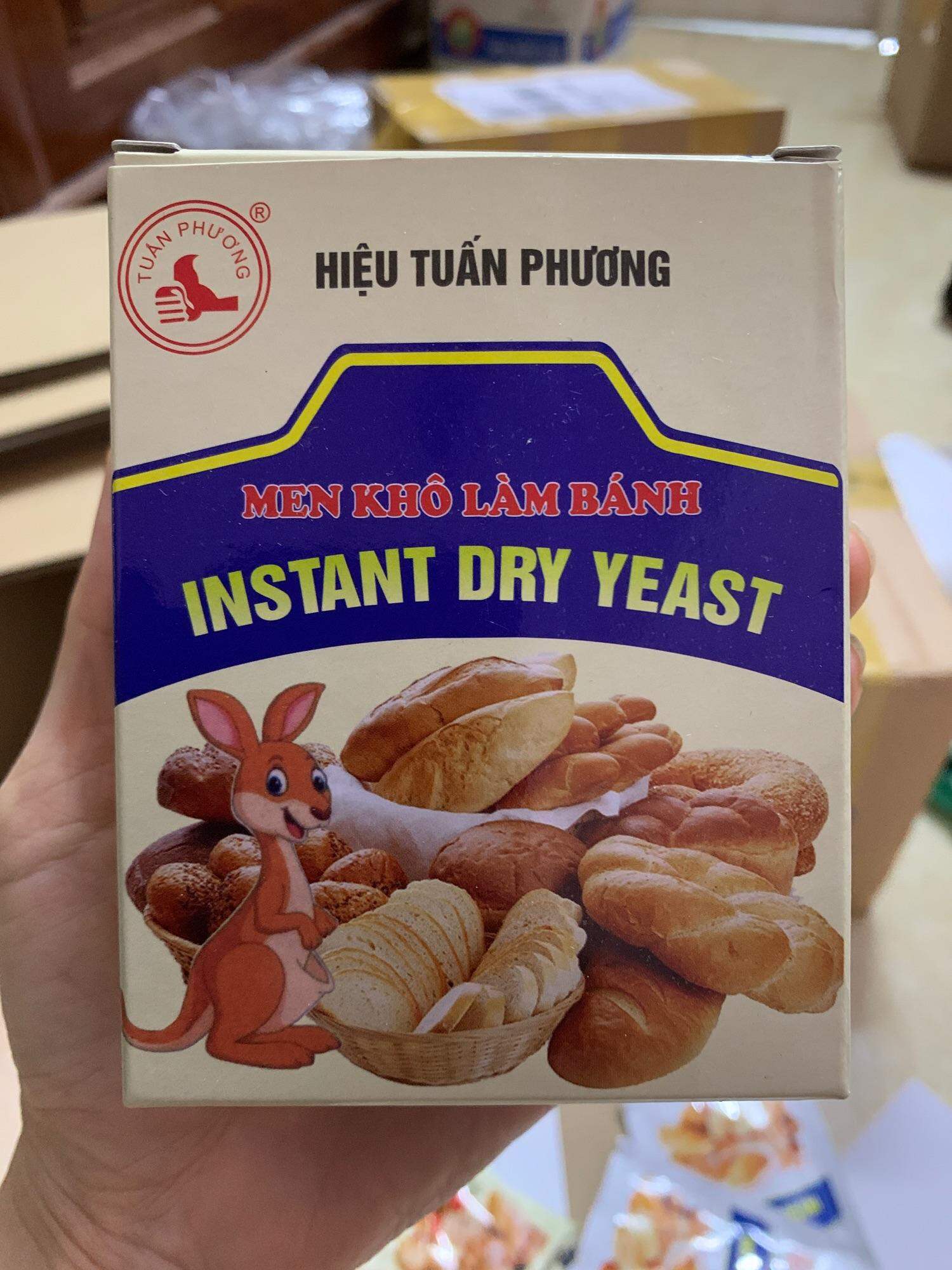 MEN KHÔ ( BỘT NỞ ) LÀM BÁNH INSTANT DRY YEAST TUẤN PHƯƠNG