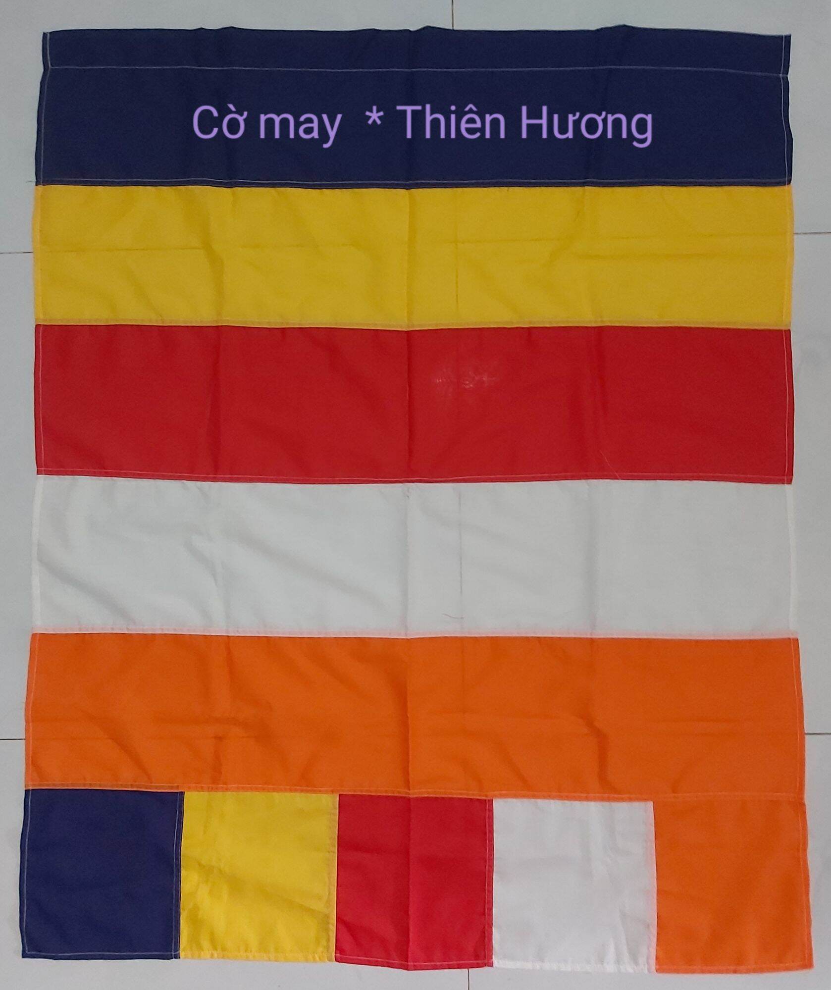 Cờ phật giáo size 80x120