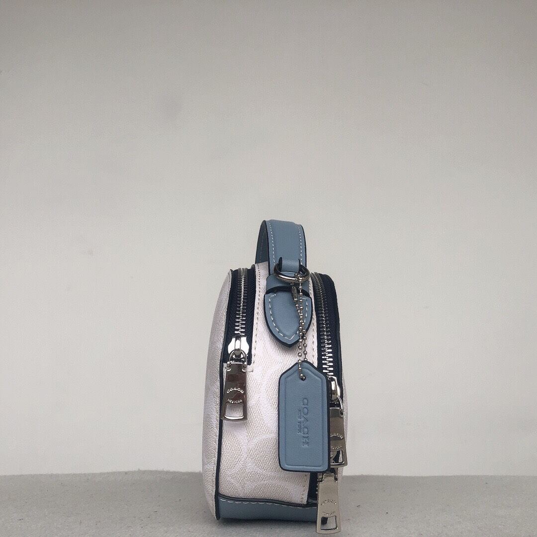 Túi C🅾️ach Top Handle Mẫu dáng tròn xinh xắn