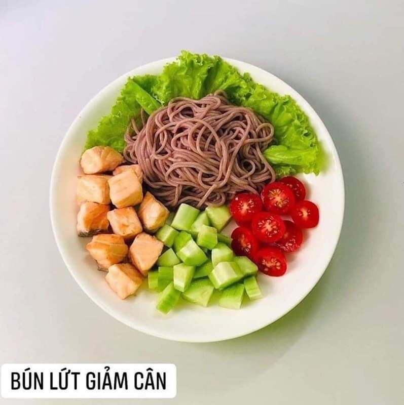 Siêu giảm cân - Bún khô gạo lứt 500g, bún khô liên đồng