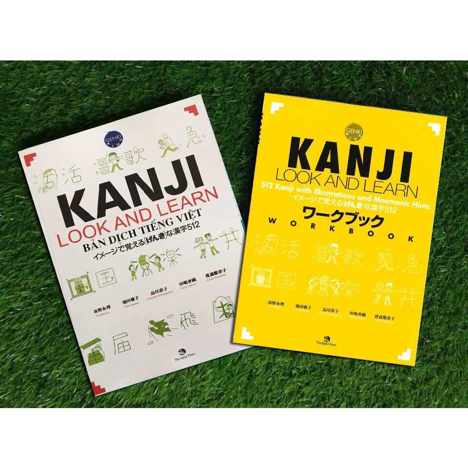 Sách kanji look and learn 512