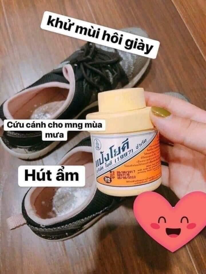 Phấn khử mùi hôi chân và giày thái lan
