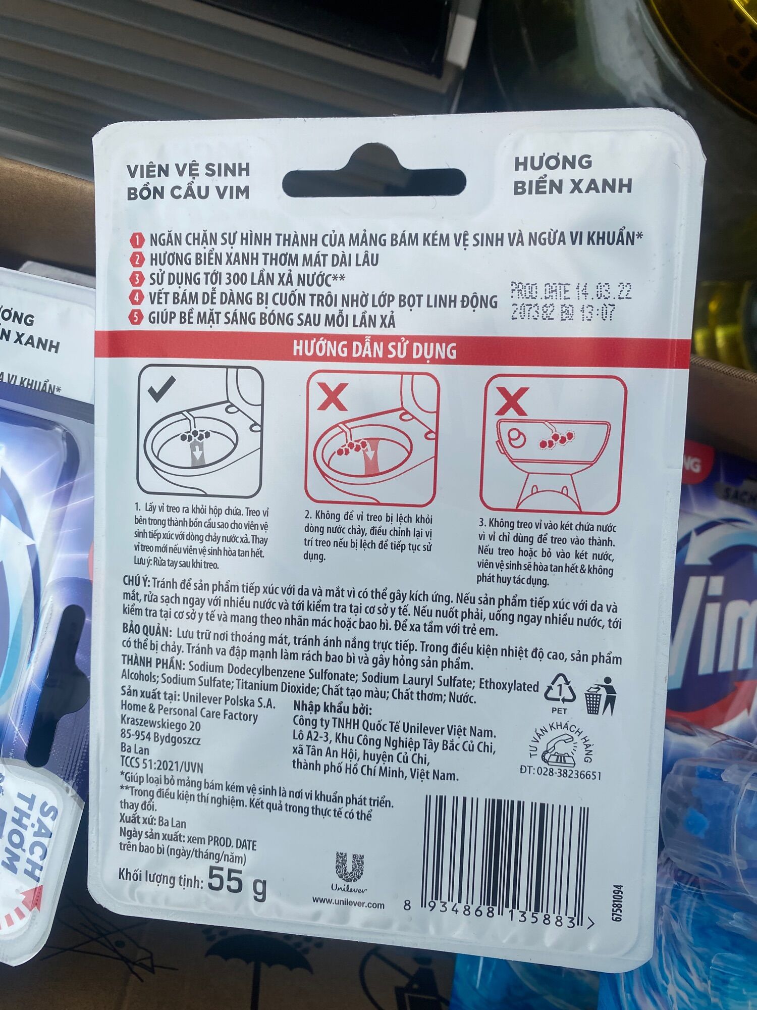 Viên Treo Bồn Cầu Vim