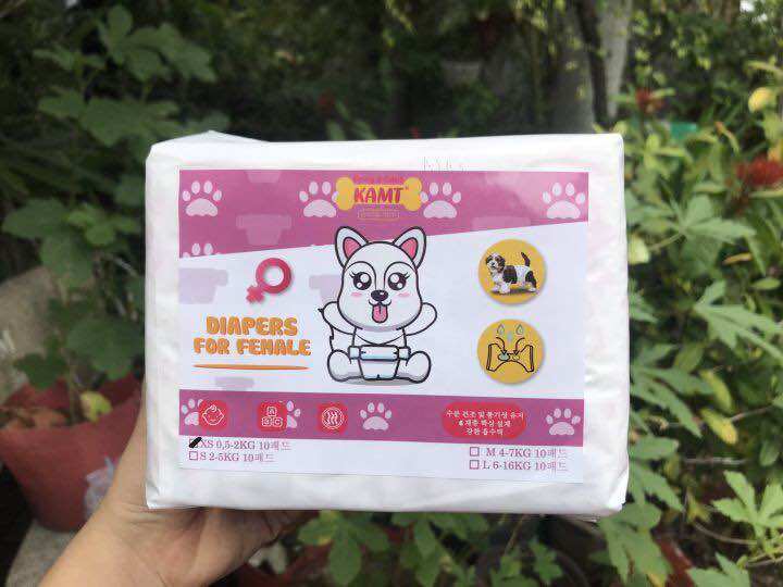 10 cái bỉm cho chó mèo giống cái - cho thú cưng Pet