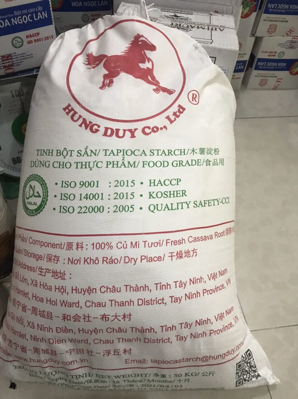 Bột năng huỳnh duy, tinh bột sắn 1kg