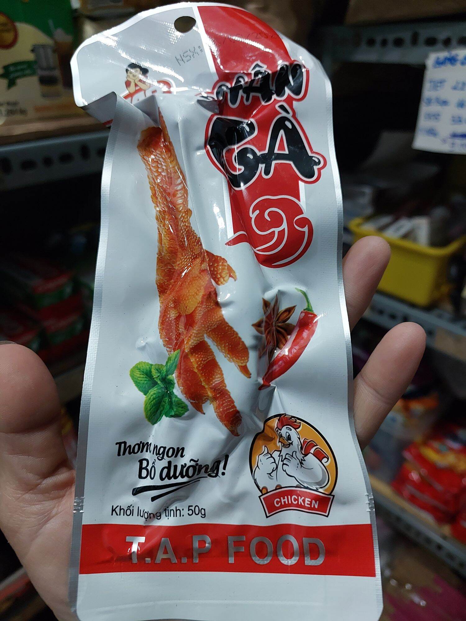Combo 10 chân gà T.A.P  FOOD 50g