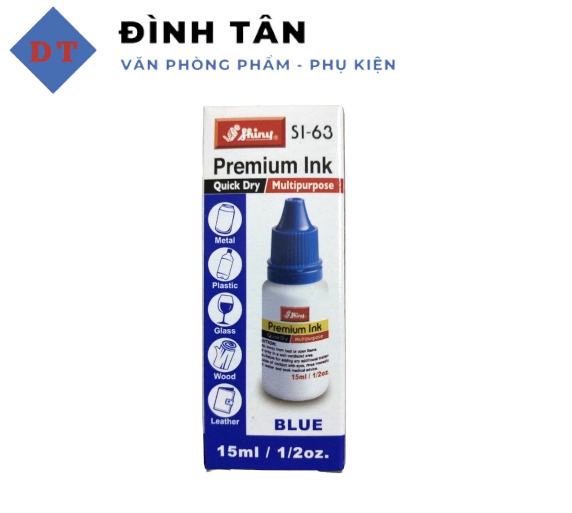 Mực Dấu Shinny Stamp Ink Lọ Lớn 28ml ( Chính Hãng )