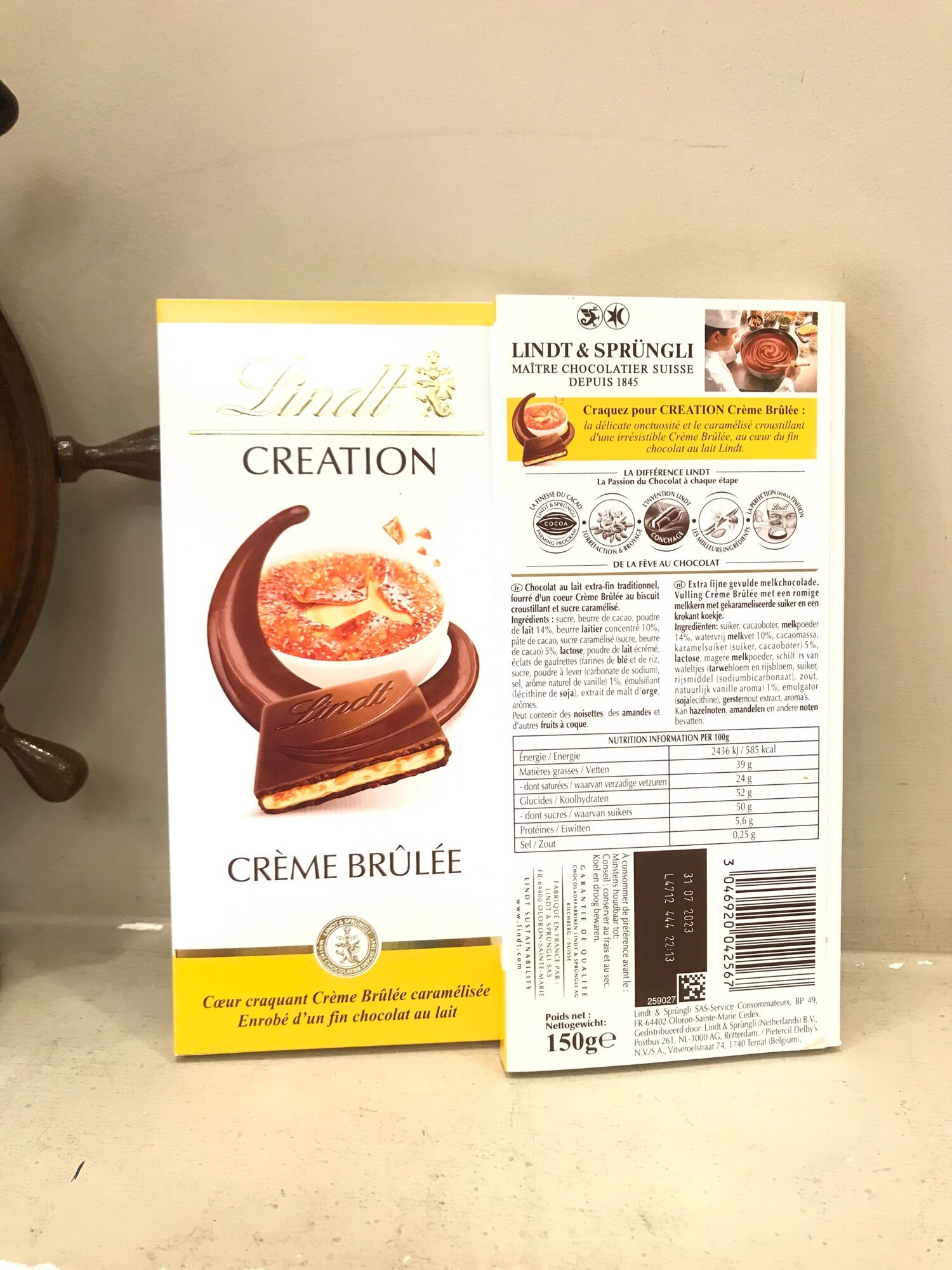 Sô-Cô-La Đen LINDT CREATION (150g)🇫🇷Pháp