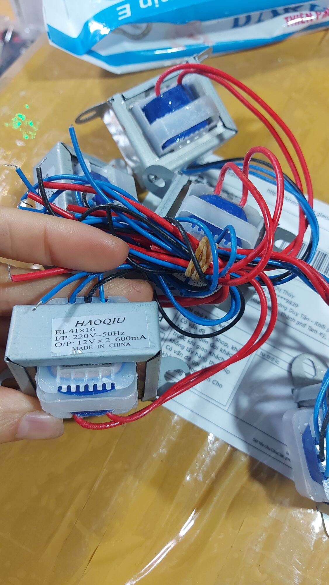 Biến áp đối xứng 12v