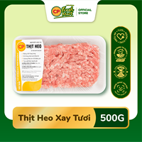 Thịt Heo Xay CP Tươi Khay 500G - Tươi Ngon Tiện Lợi - Món Ngon Mỗi Ngày - CP Fresh Mart