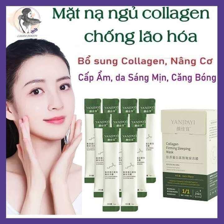 mặt nạ ngủ colagen tươi