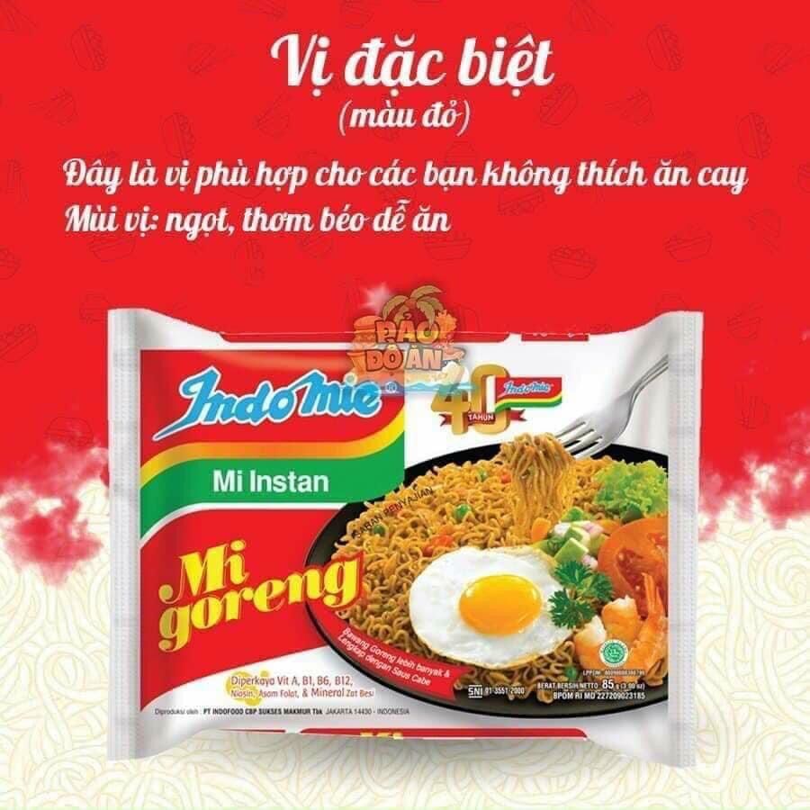 Mì trộn indo combo 3 gói 85g nì trộn đỉnh của chóp