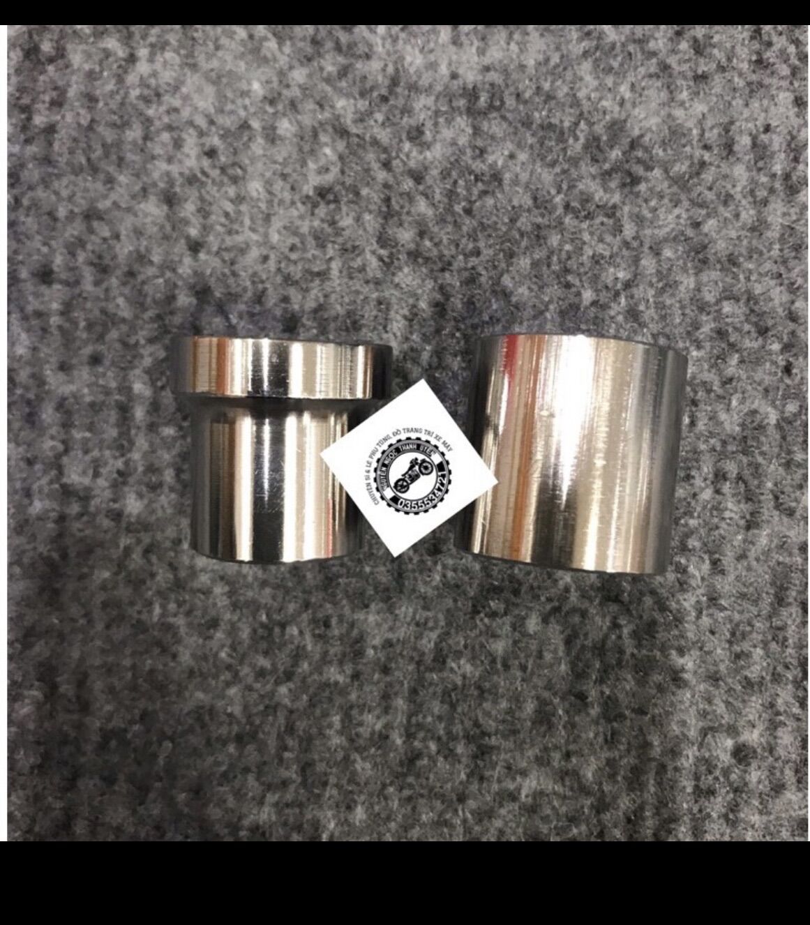 Canh đùm trước sau xe wave dream inox 304