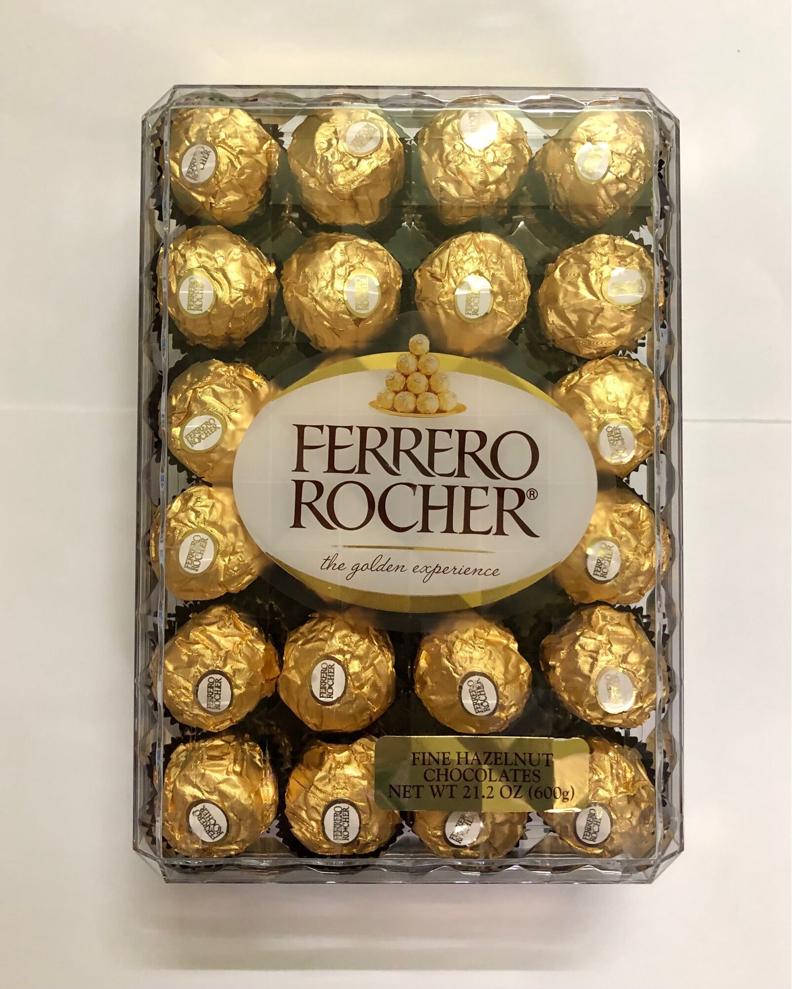 Socola Ferrero Rocher Fine Hazelnut Chocolate 600g - Mỹ (48 viên)
