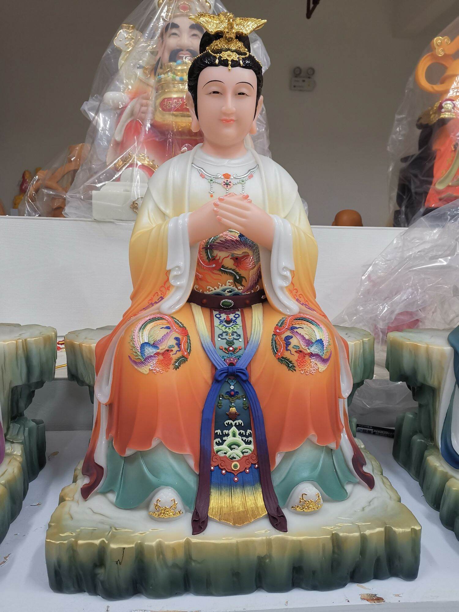Tượng Mẹ Sanh Mẹ Độ cao 30cm