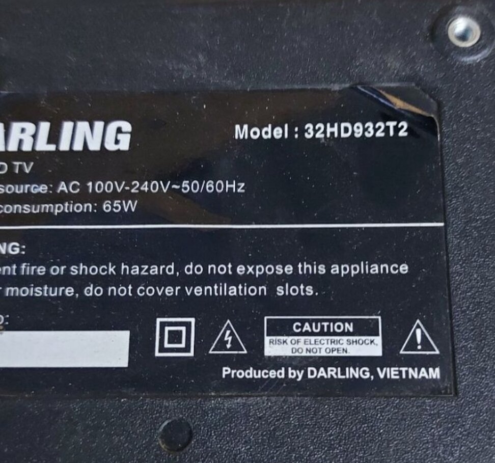 Bo mạch tivi Darling 32HD932T2