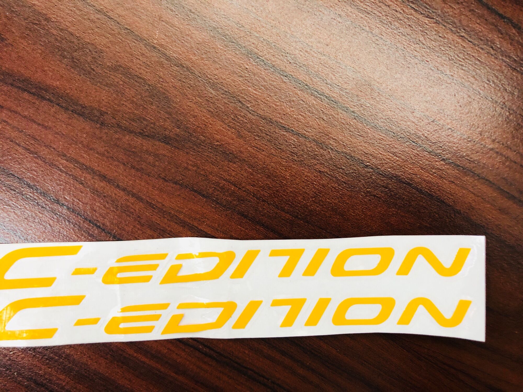 TEM DÁN PHUỘC RC EDITION VÀNG DECAL
