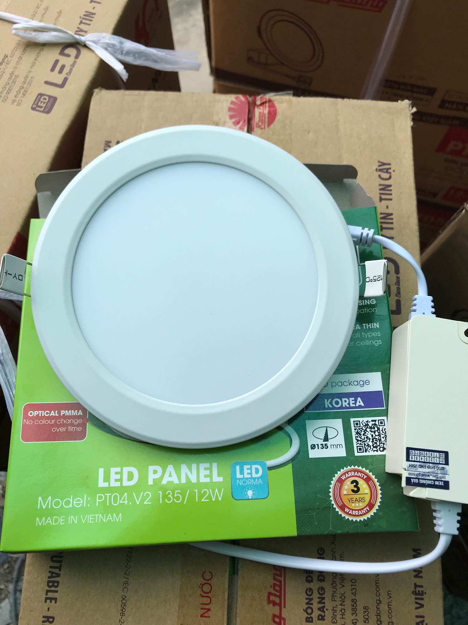 Bóng đèn âm trần 12w/135 rạng đông