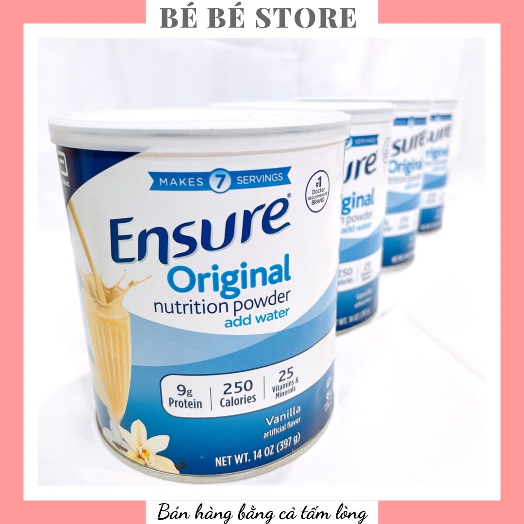 Sữa bột Ensure Vanilla Mỹ 397g