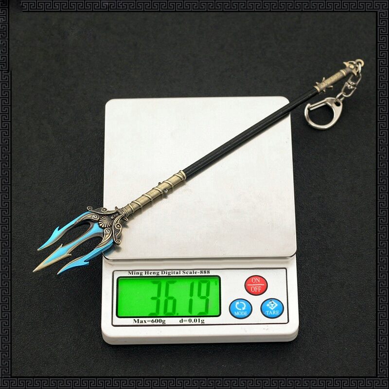 Mô Hình Poseidon Trident Game God Of War 22cm.