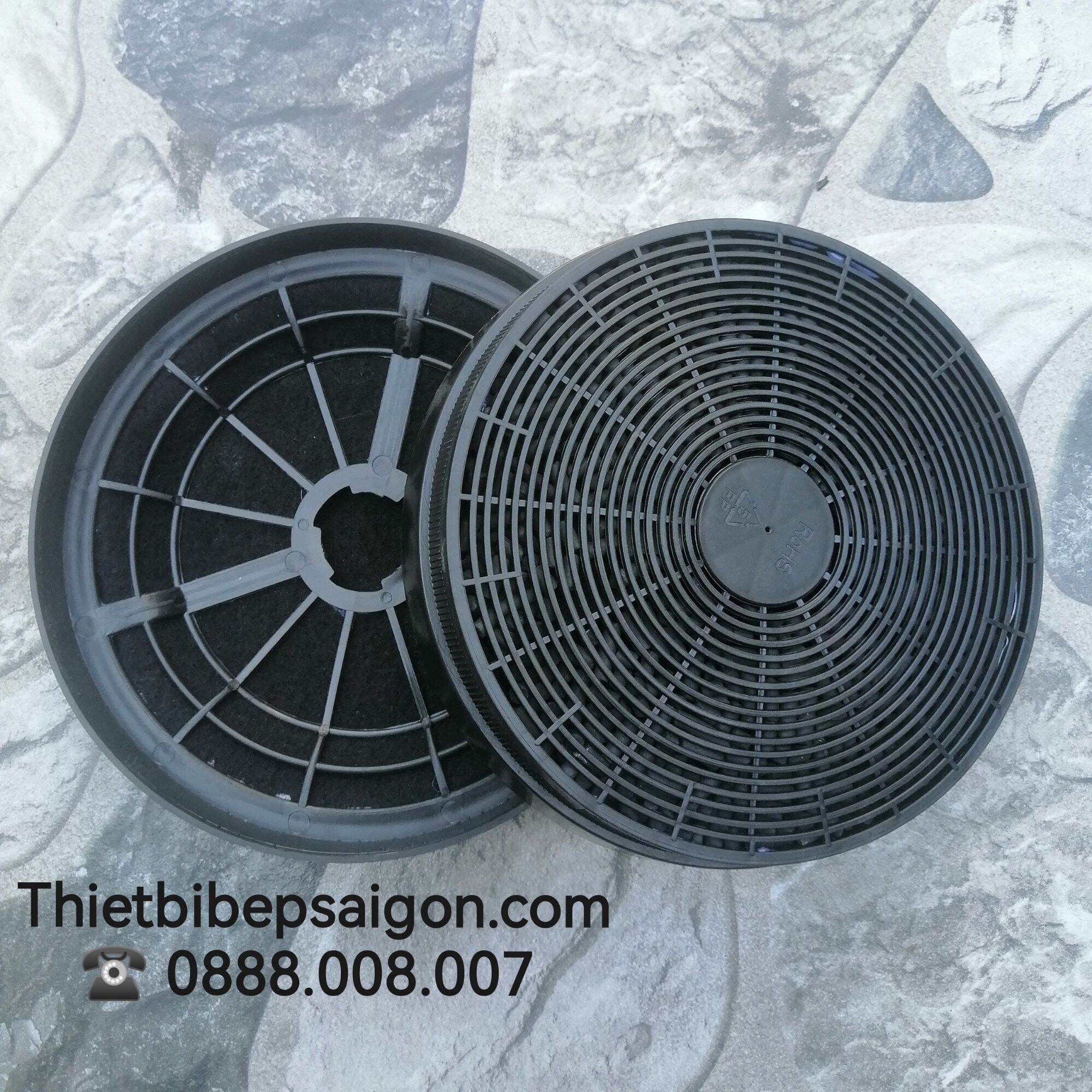 Bộ 2 vỉ than hoạt tính máy hút mùi âm tủ