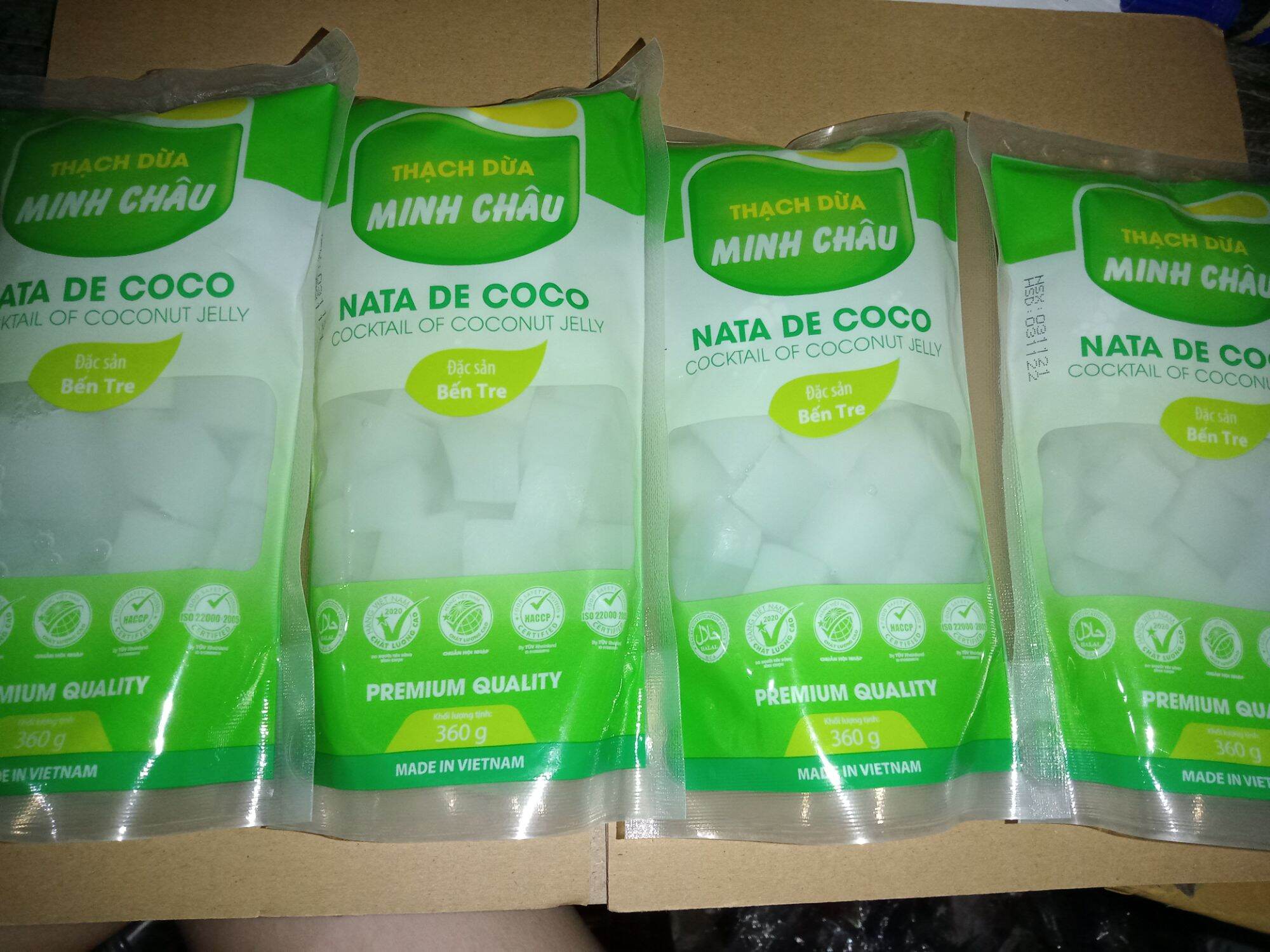360g thạch dừa Minh Châu