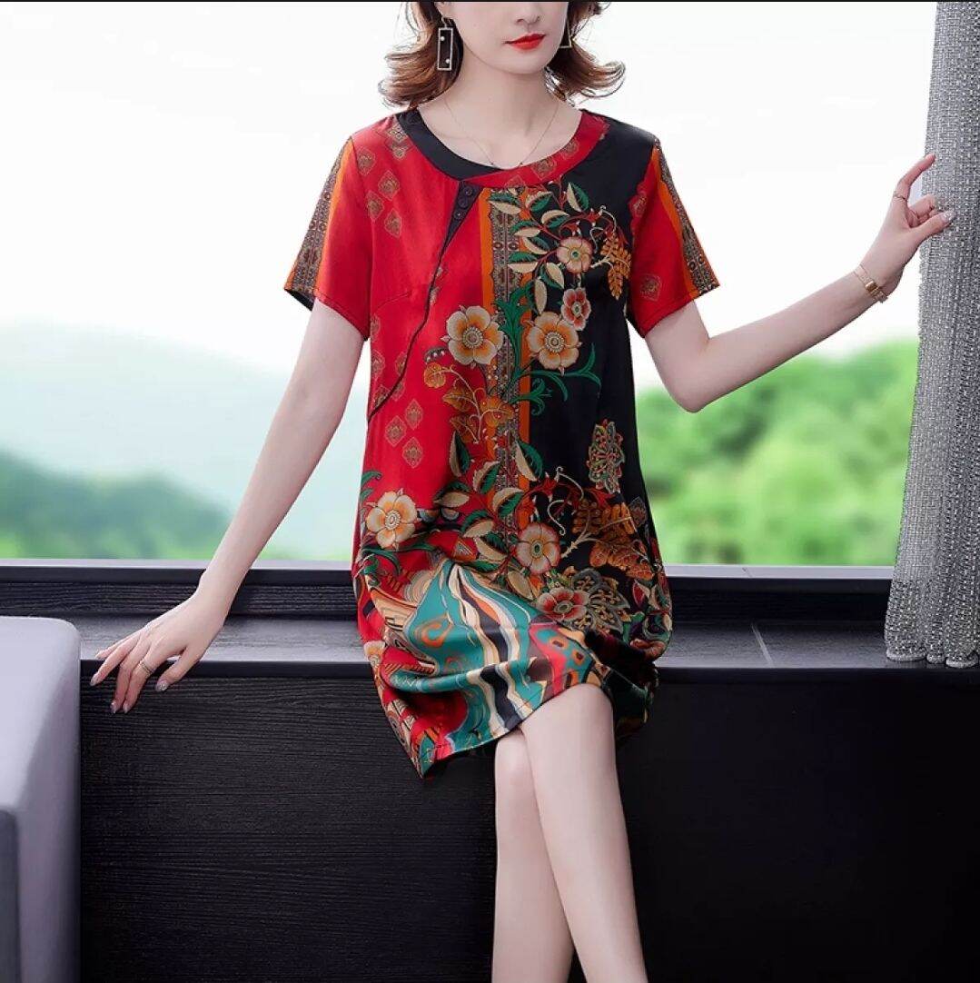 Váy lụa tơ tằm