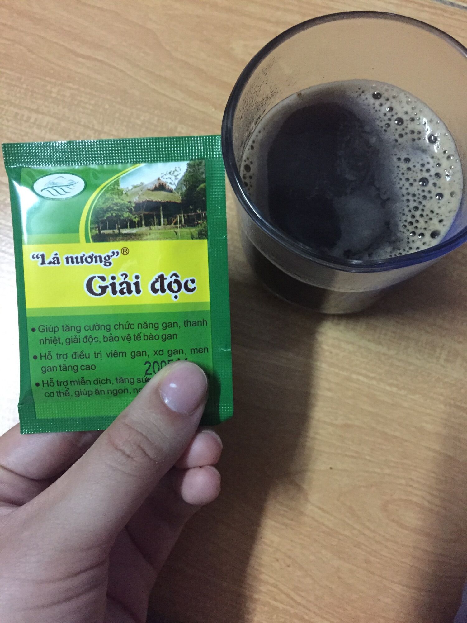 Lá nương Giải Độc