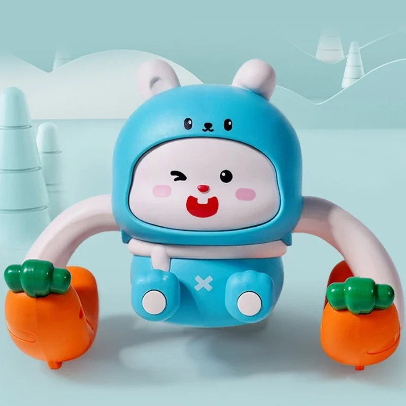Đồ chơi thỏ cà rốt nhào lộn đáng yêu cho bé