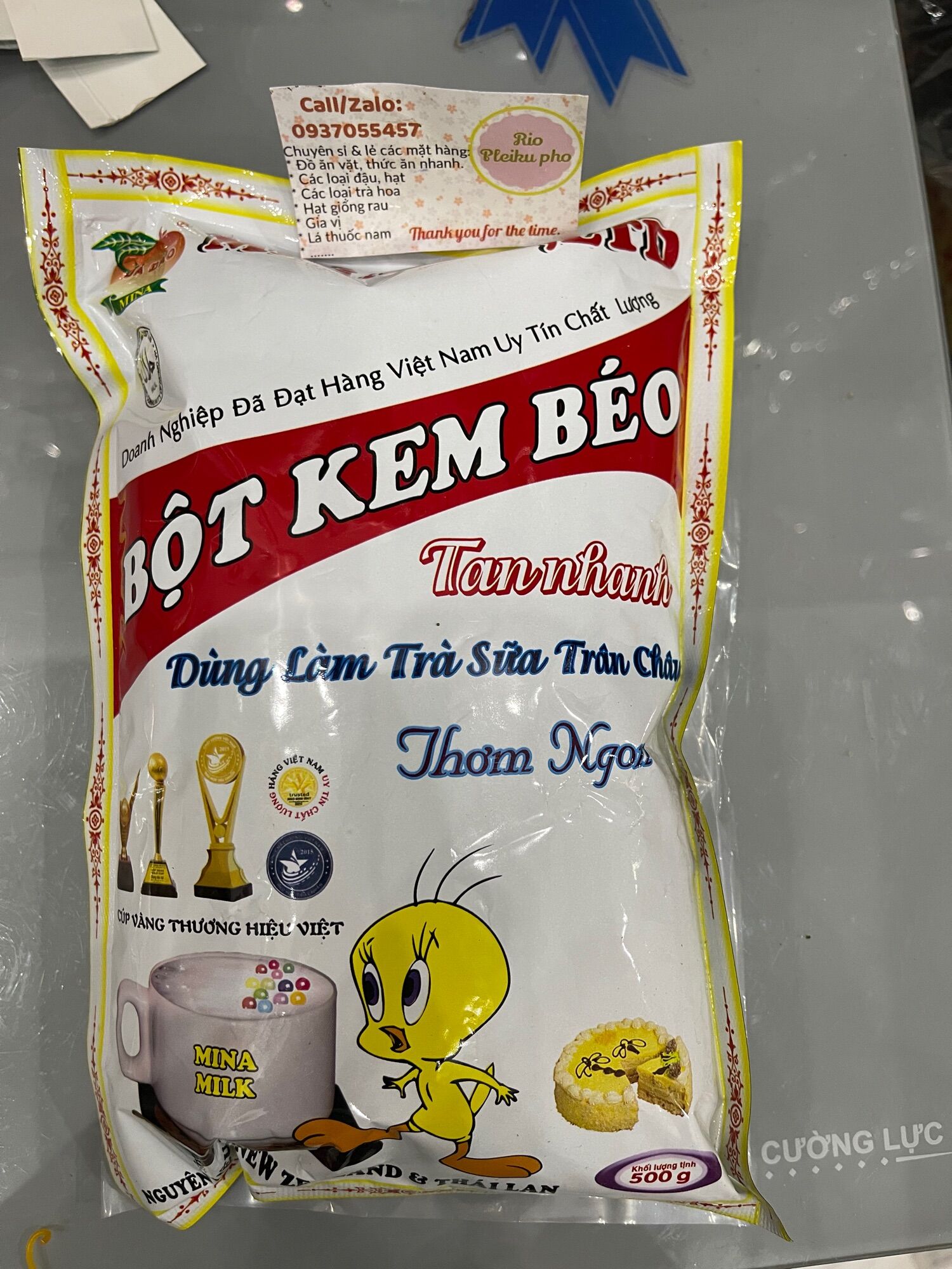 500gr bột kem béo Mina