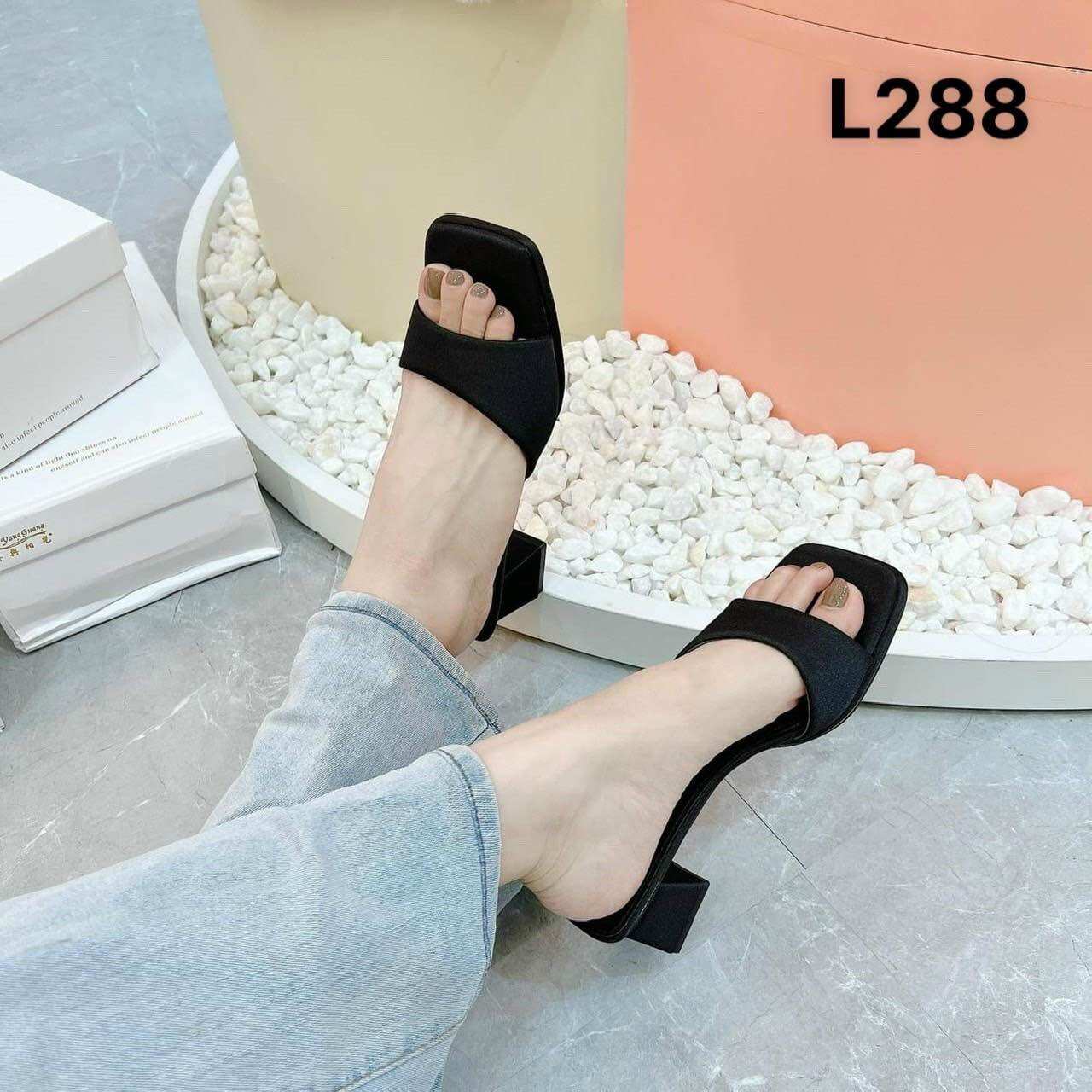 Guốc quai ngang gót vuông 5 phân HH115 ( phom 1,5)